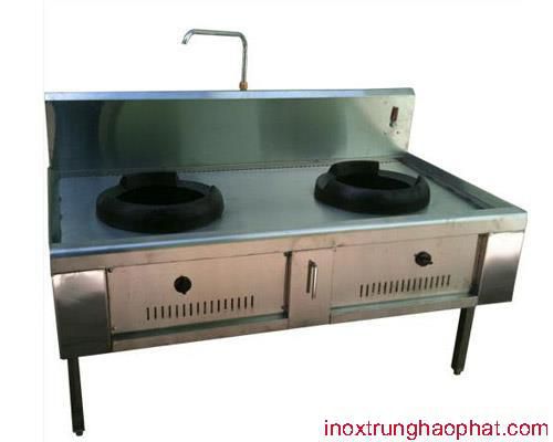 Bếp Á 2 họng đốt - Inox Trung Hào Phát - Công Ty TNHH Inox Trung Hào Phát